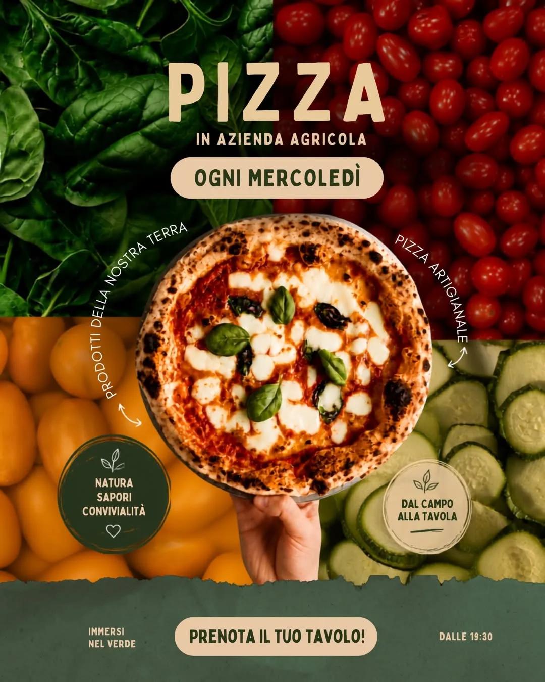 Il mercoledì della pizza all'Agricola Manni