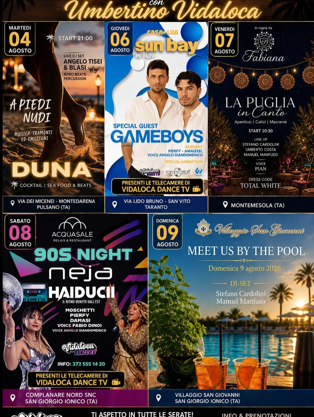 Meet us by the Pool al Villaggio San Giovanni