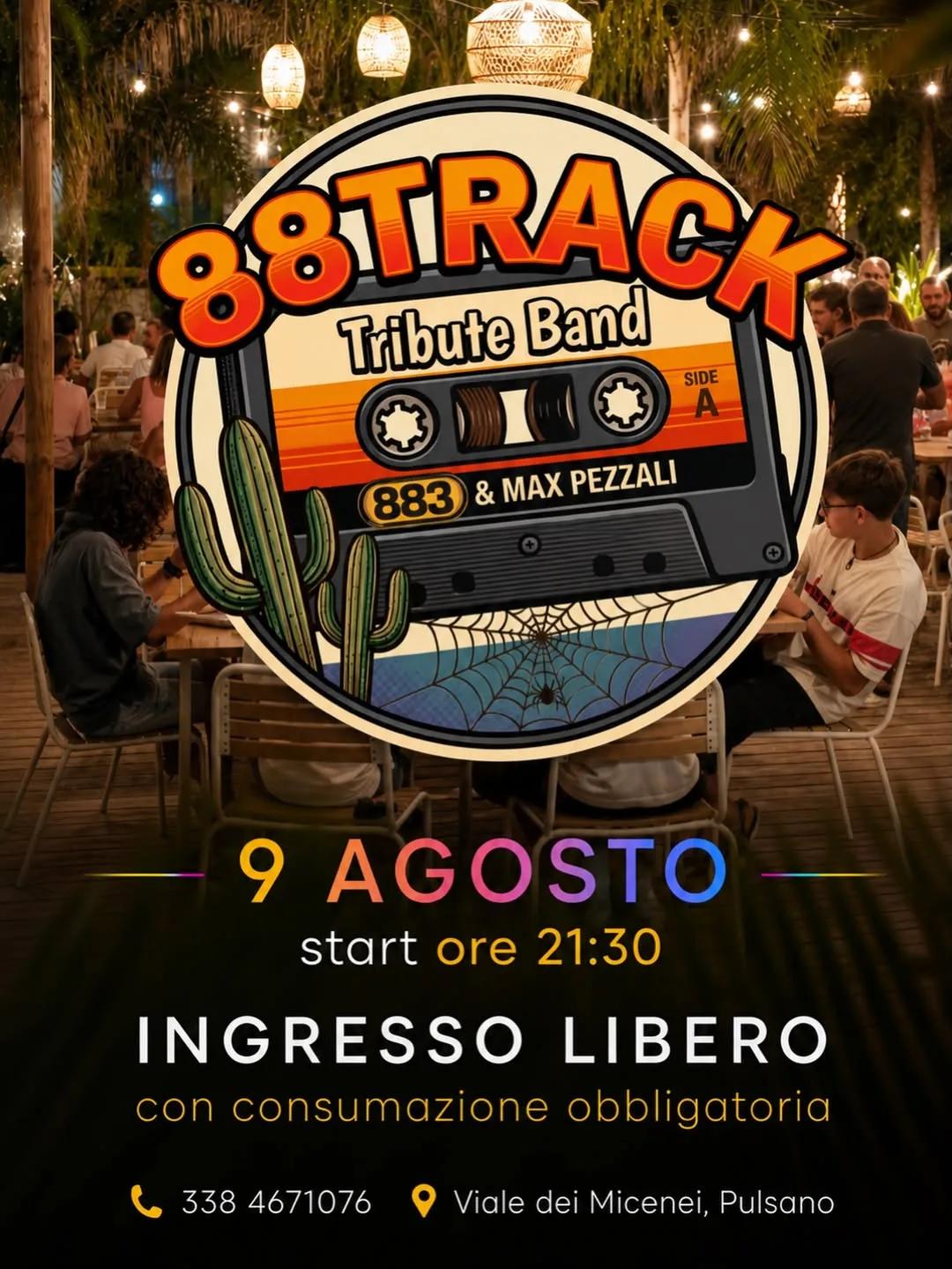 88Track al Riviera · tributo agli 883 e Max Pezzali