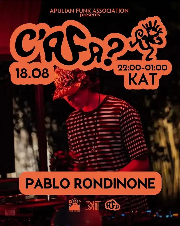 KAT · A.F.A. Records party (Apulian Funk Association)
