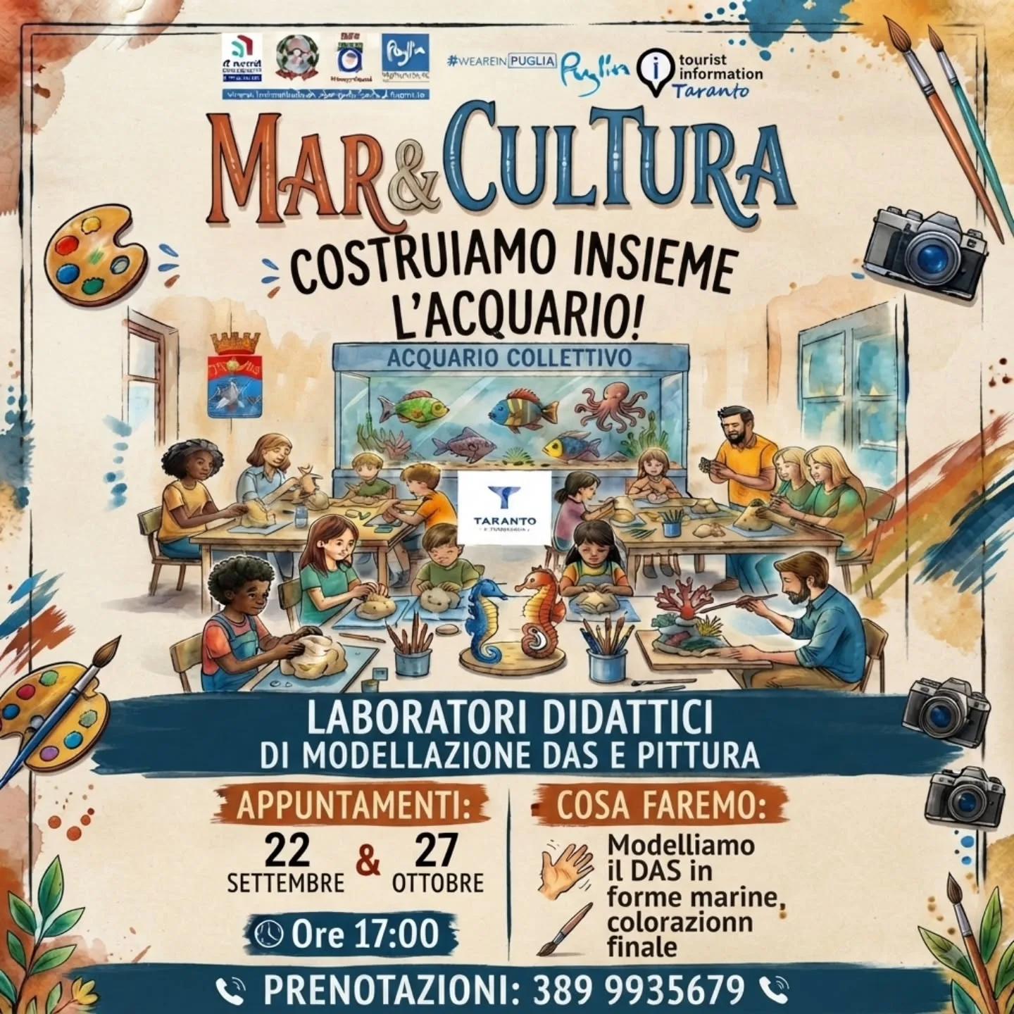 Mar&Cultura · costruiamo insieme l'acquario (22 settembre)