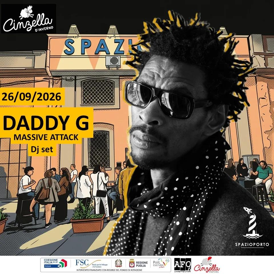 Daddy G (Massive Attack) dj set a Spazioporto