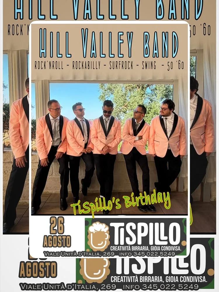 Hill Valley Band per il compleanno del Tispillo