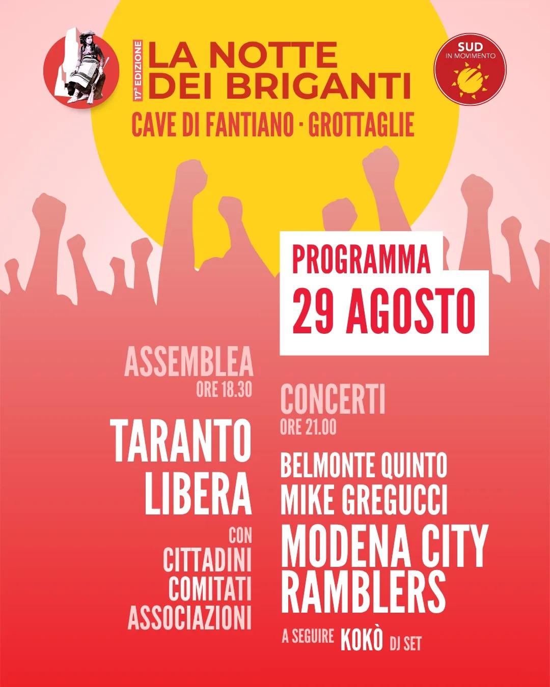 La Notte dei Briganti · XVII edizione (Modena City Ramblers)