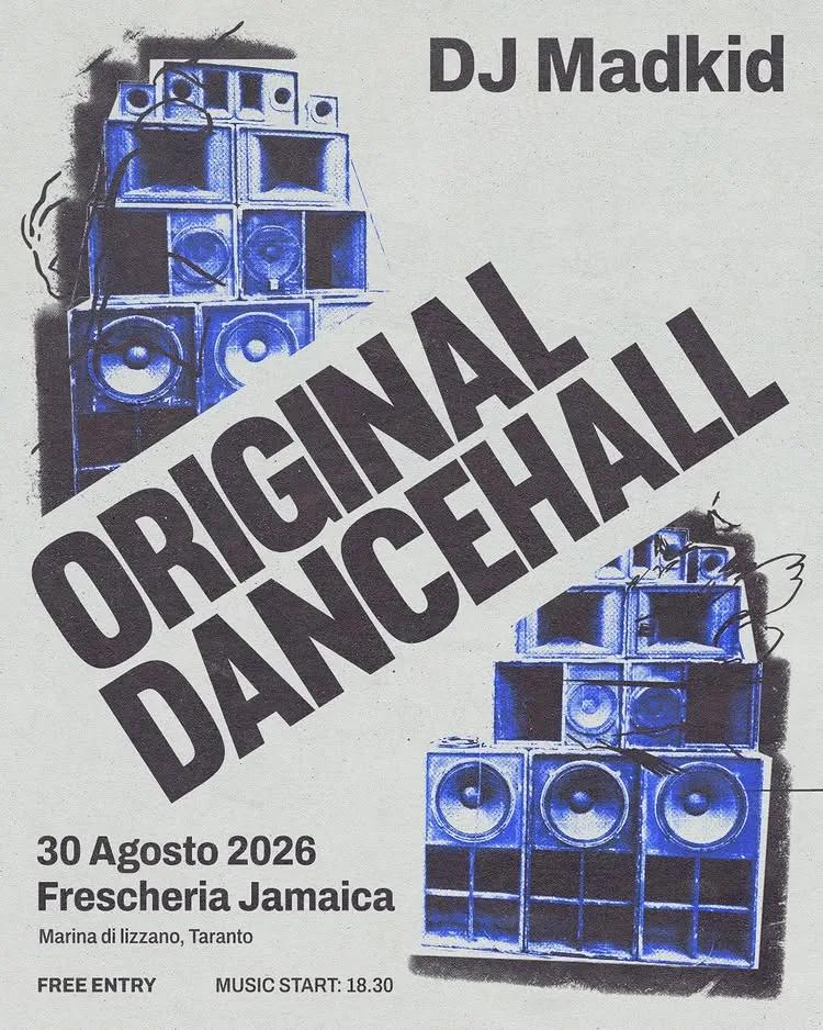 Original Dancehall · sunset party alla Frescheria Jamaica