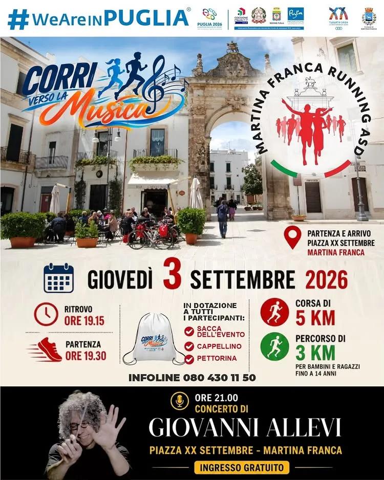 Corri verso la Musica · Giovanni Allevi a Martina Franca