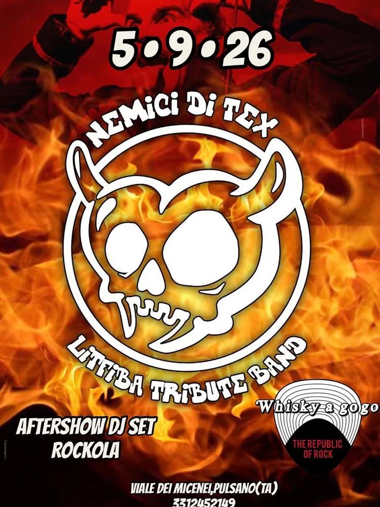 Nemici di Tex · tributo ai Litfiba al Whisky a Go Go