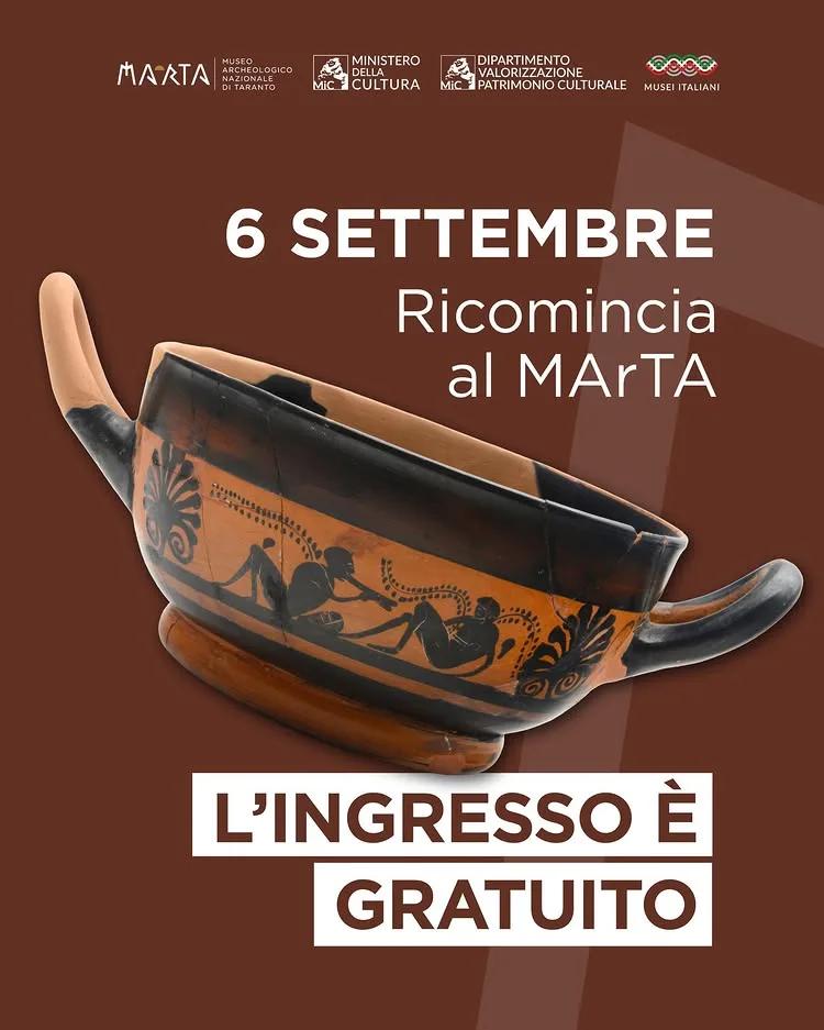 Domenica al Museo · ingresso gratuito al MArTA