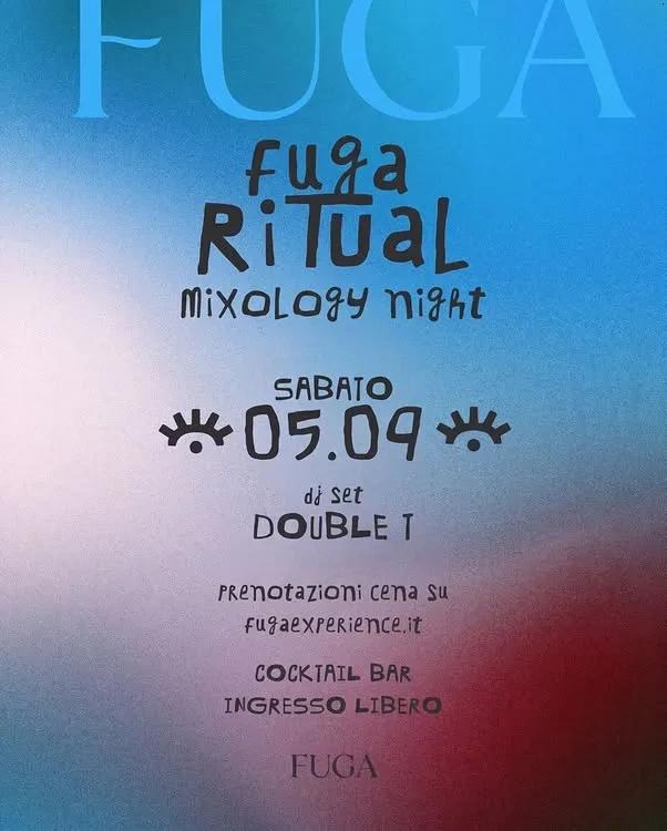 Ritual · mixology night con Double T