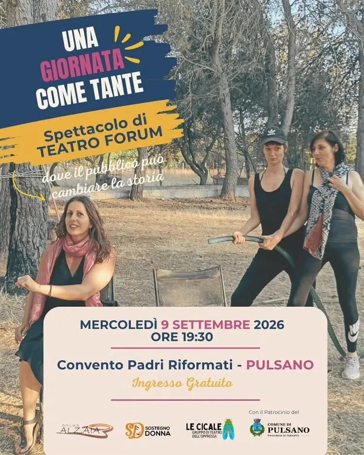 Una giornata come tante · teatro forum