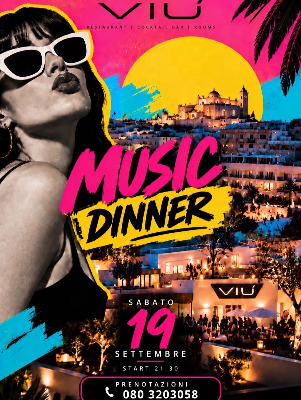 Music Dinner · cena e musica in Valle d’Itria