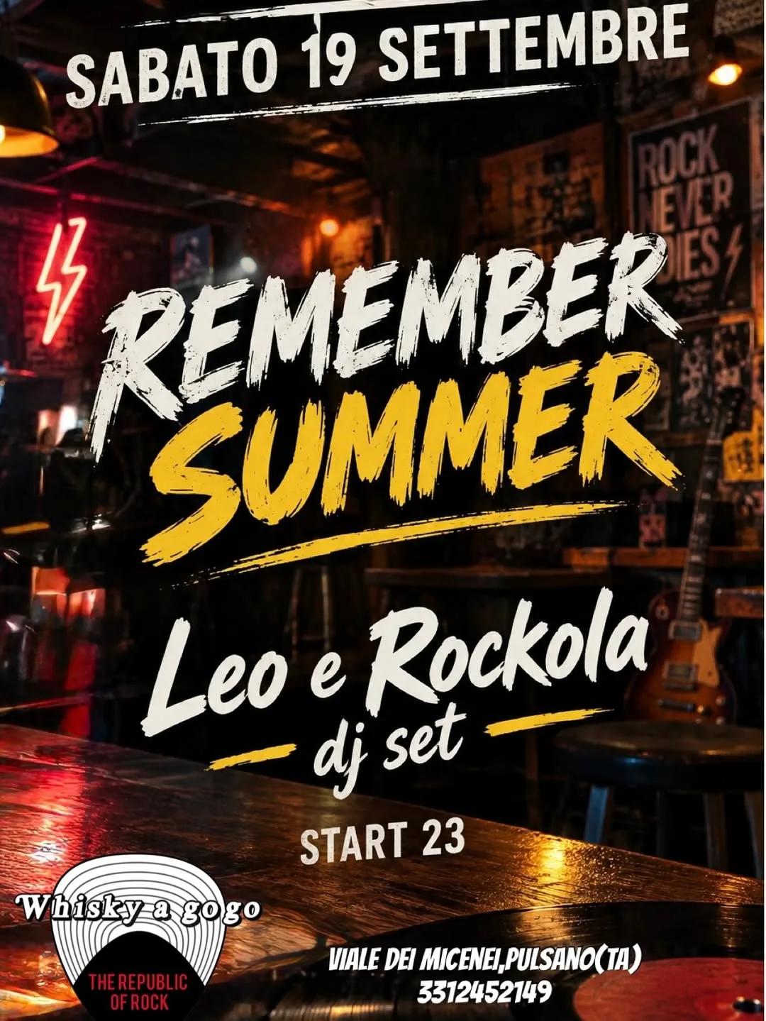 Remember Summer · Leo & Rockola dj set