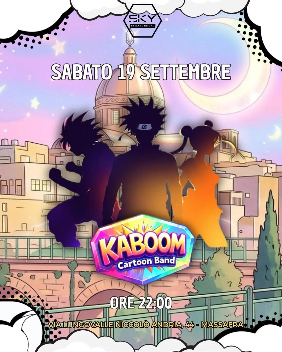 Kaboom Cartoon Band · le sigle dei cartoni dal vivo