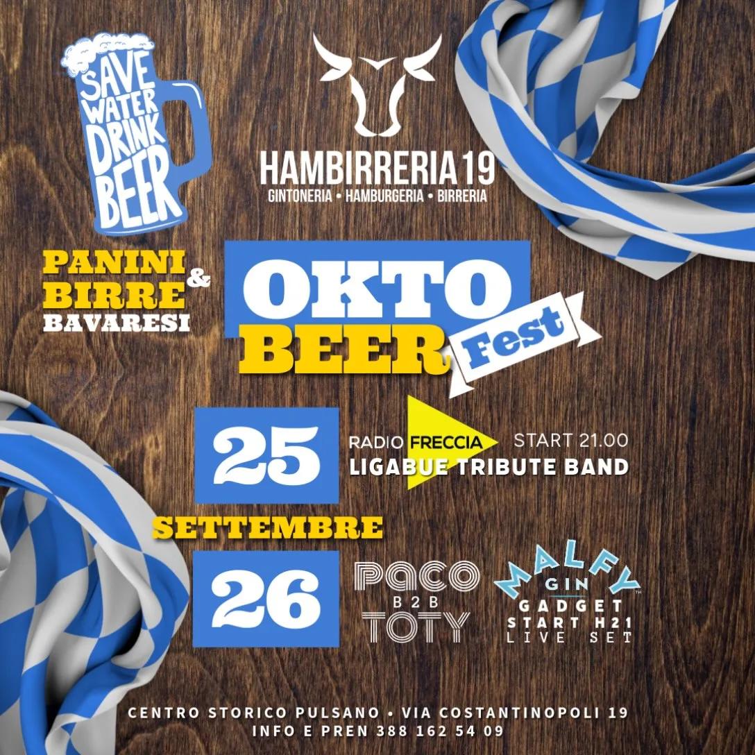 Oktobeerfest · Paco b2b Toty e il live set Malfy Gin