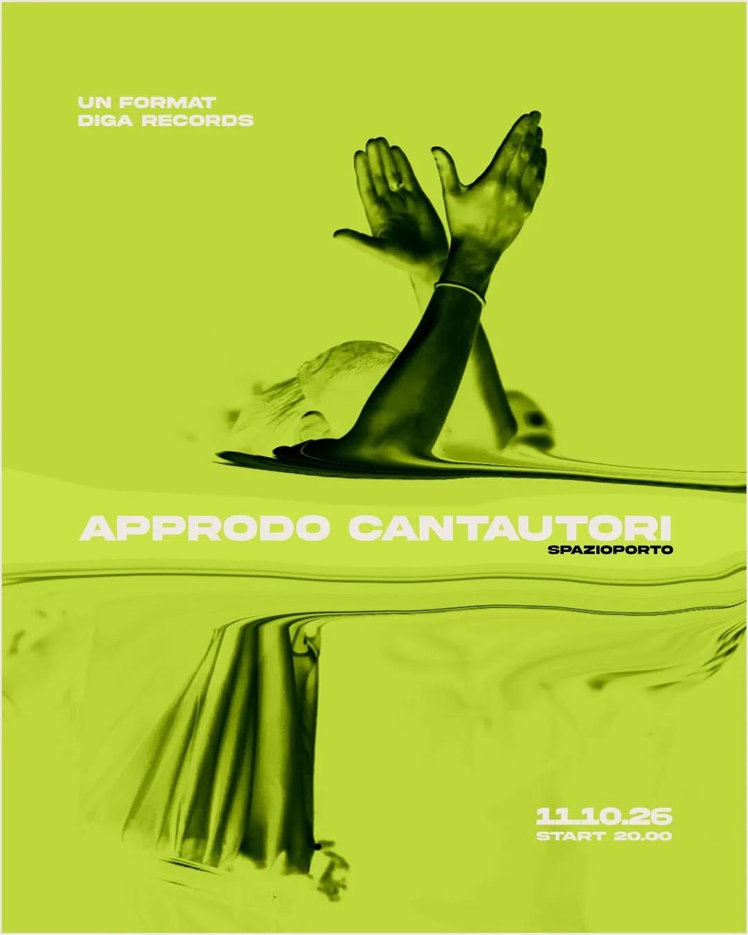 Approdo Cantautori · l’open mic di Diga Records