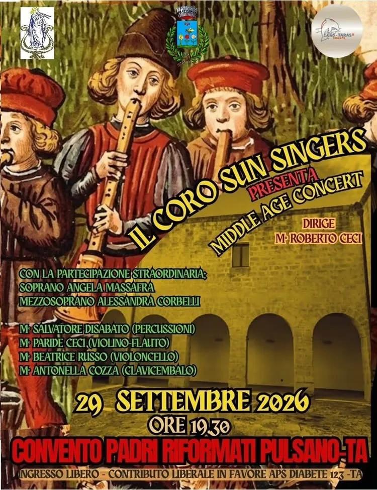 Middle Age Concert · il Coro Sun Singers