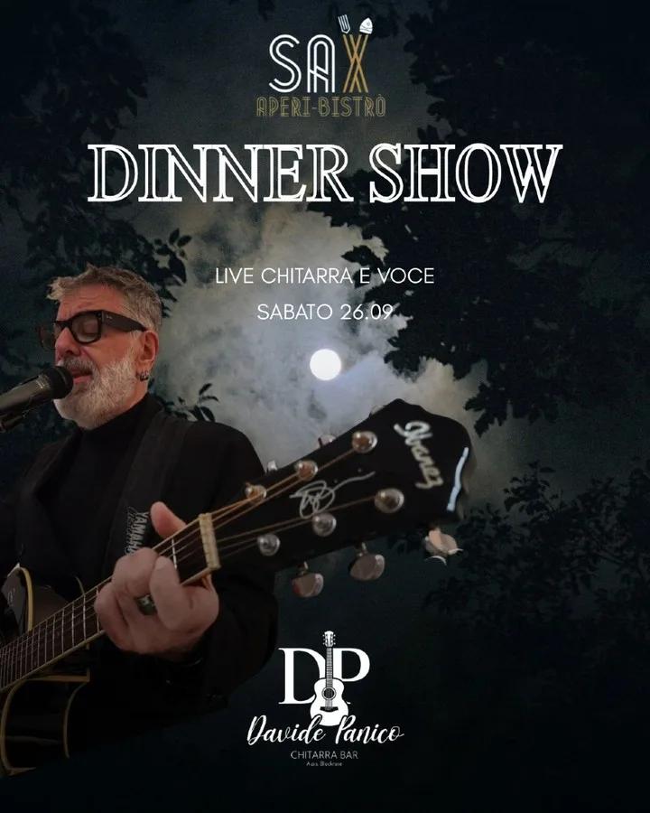 Dinner show · Davide Panico chitarra e voce