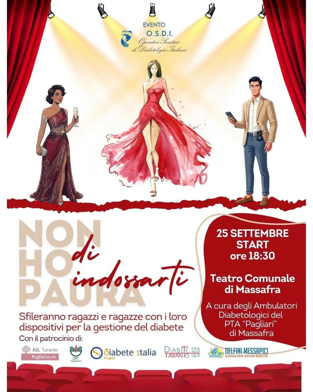 Non ho paura di indossarti · la sfilata sul diabete