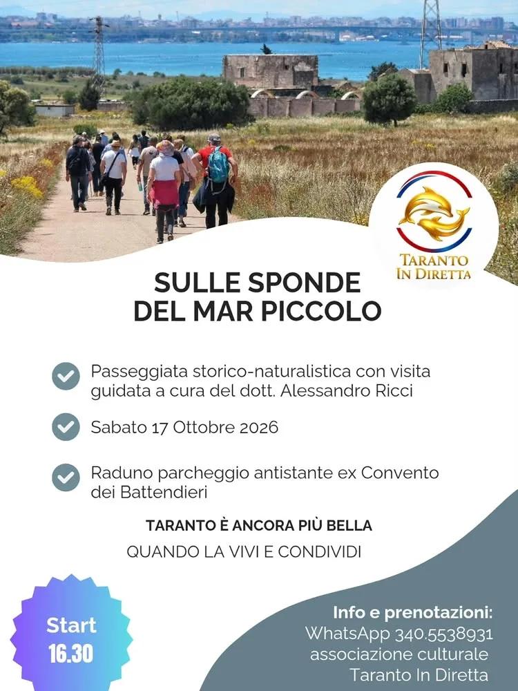 Sulle sponde del Mar Piccolo · passeggiata storico-naturalistica