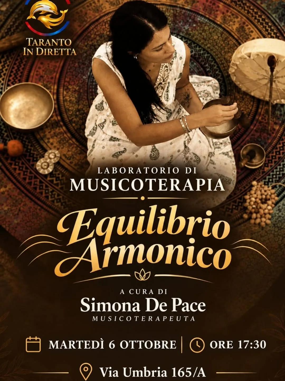 Equilibrio Armonico · laboratorio di musicoterapia