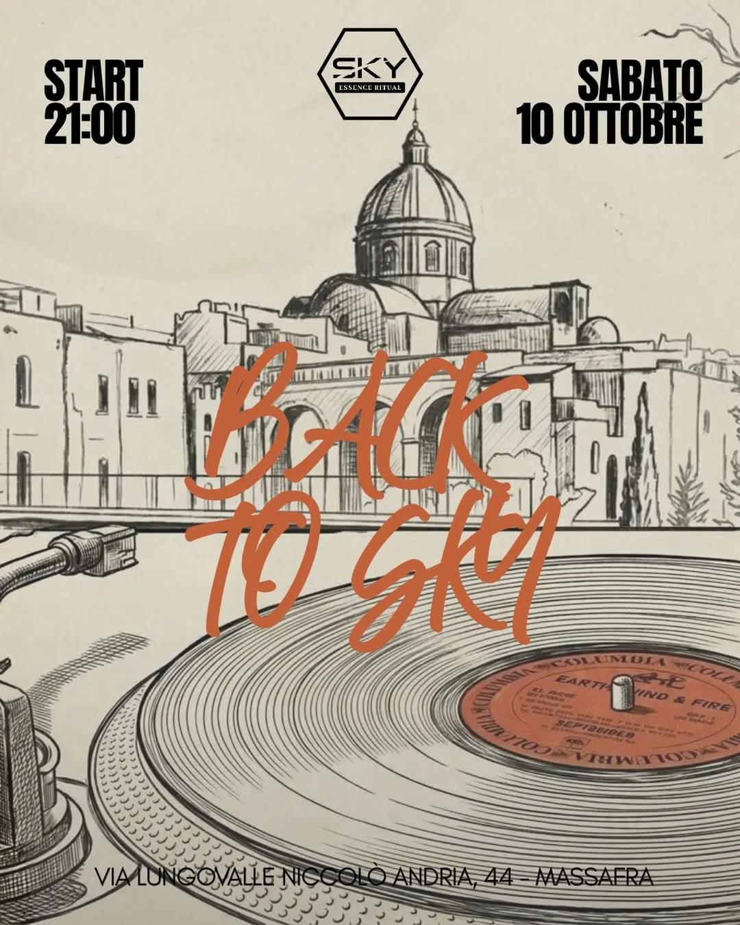 Back to Sky · si riparte