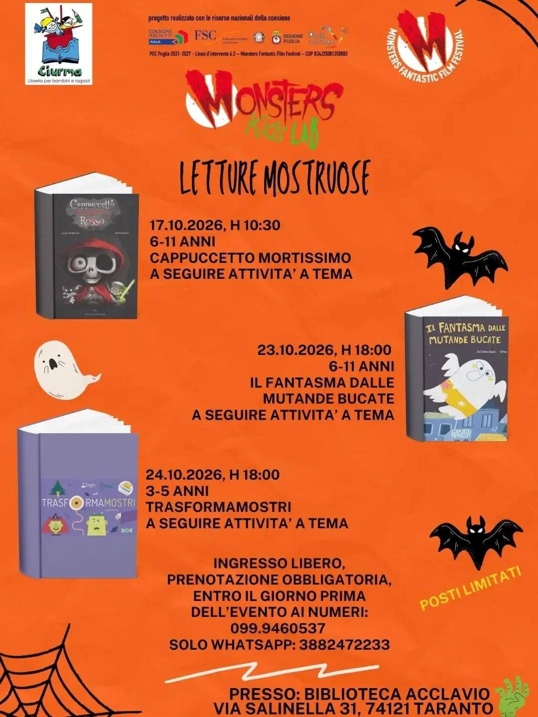 Letture mostruose · Trasformamostri