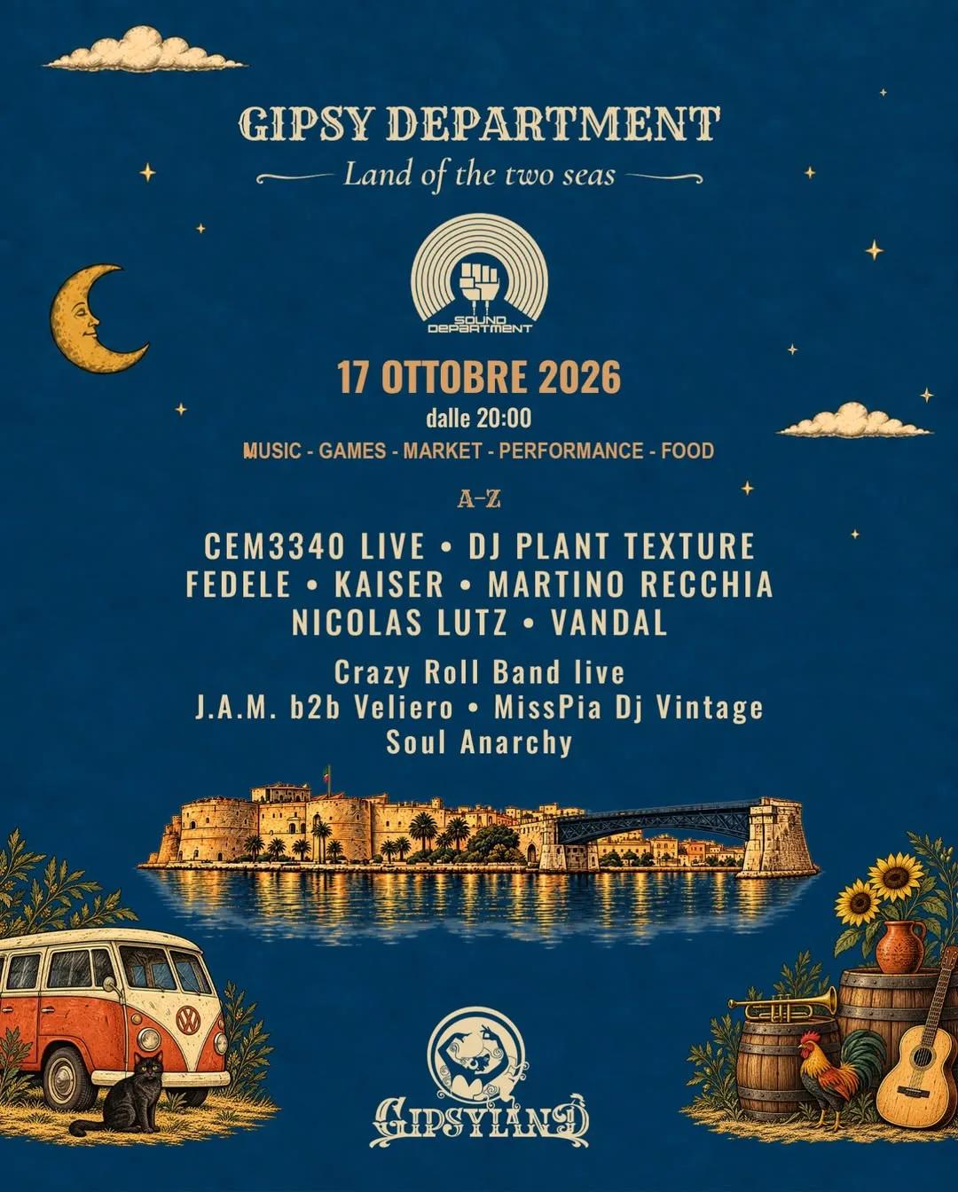 Gipsy Department · Land of the two seas