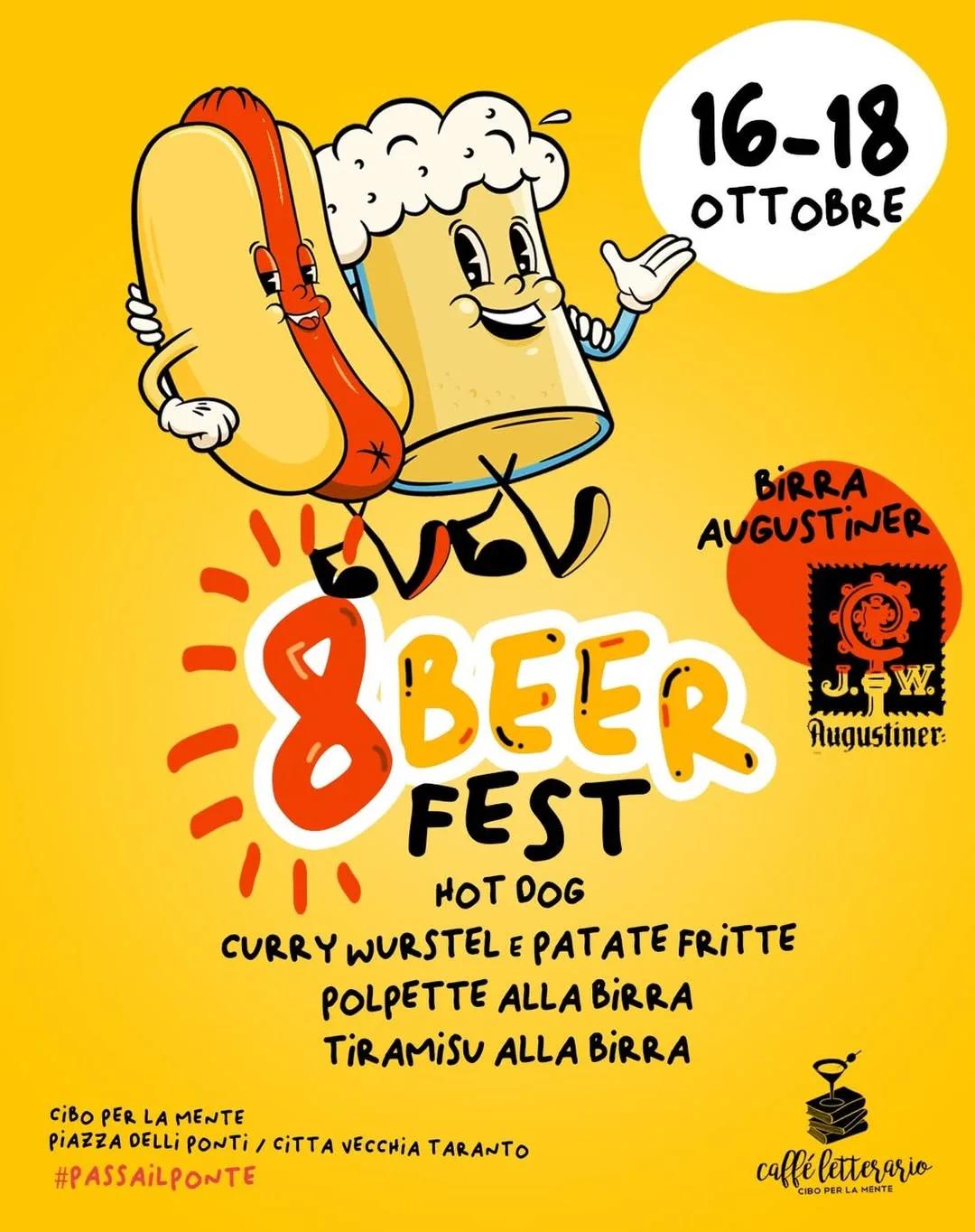 8 Beer Fest · birra Augustiner e cucina alla birra