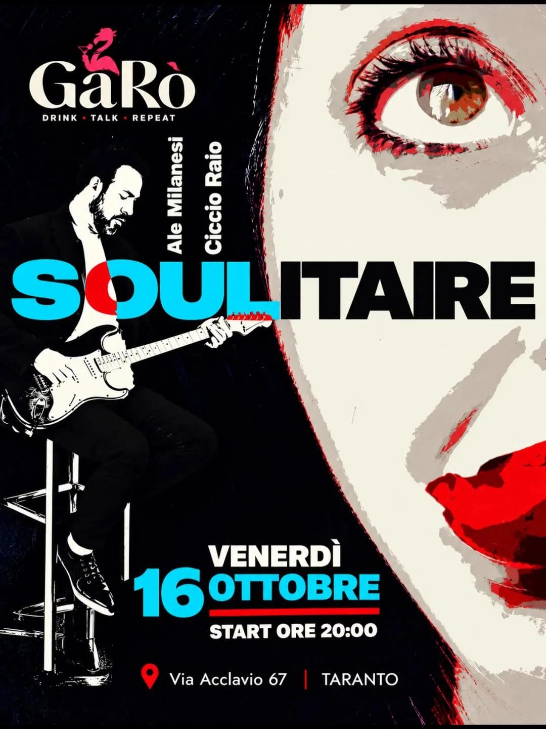 Soulitaire · soul e rhythm & blues live
