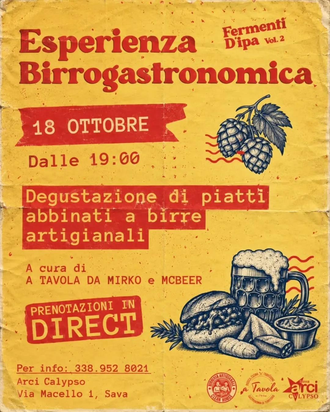 Fermenti d’Ipa vol. 2 · degustazione birrogastronomica
