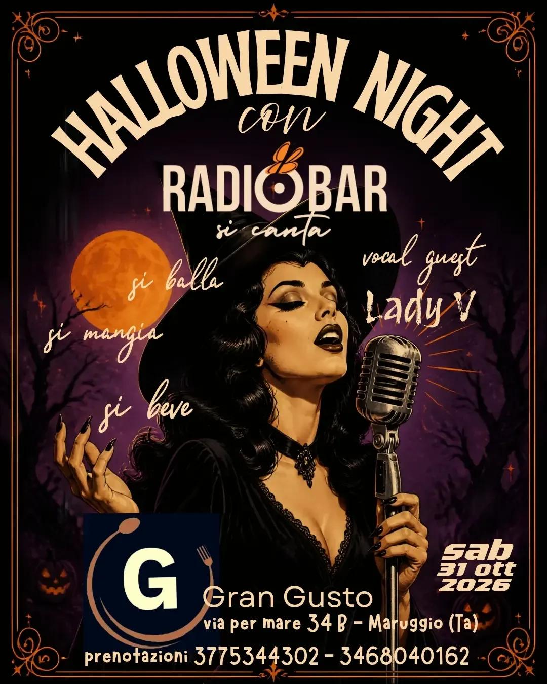 Halloween Night · si canta con RadioBar e Lady V