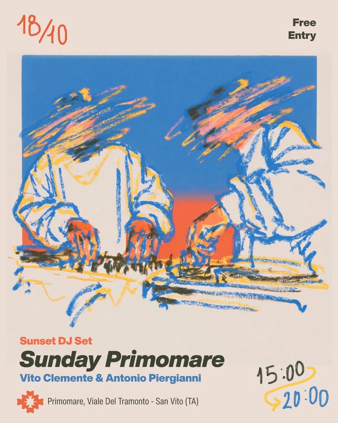 Sunday Primomare · sunset dj set