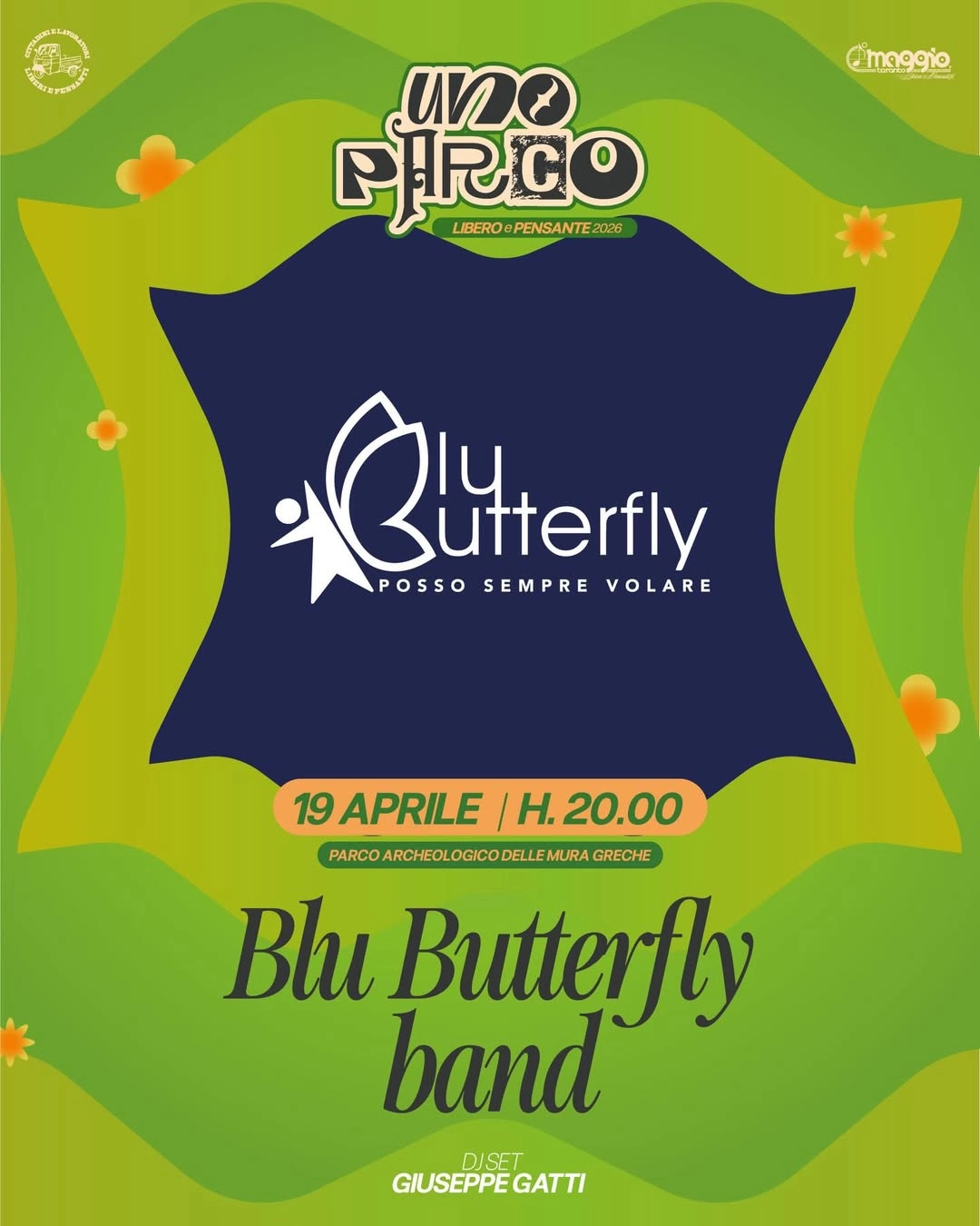 Blu Butterfly Band - UNO PARCO 2026