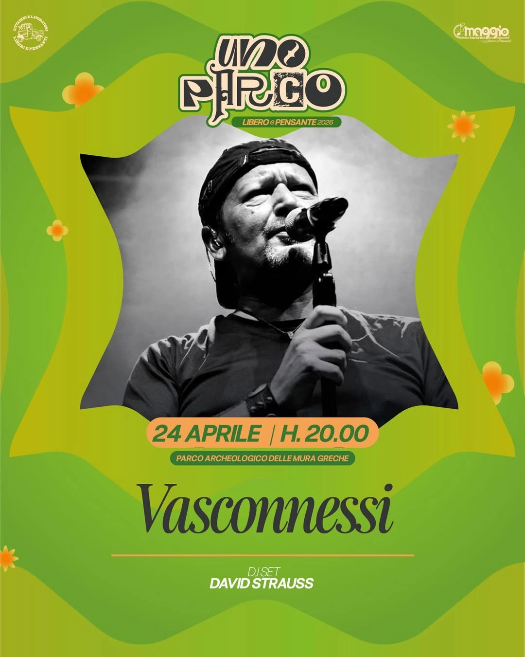 Vasconnessi  + DJ set di David Strauss - UNO PARCO 2026