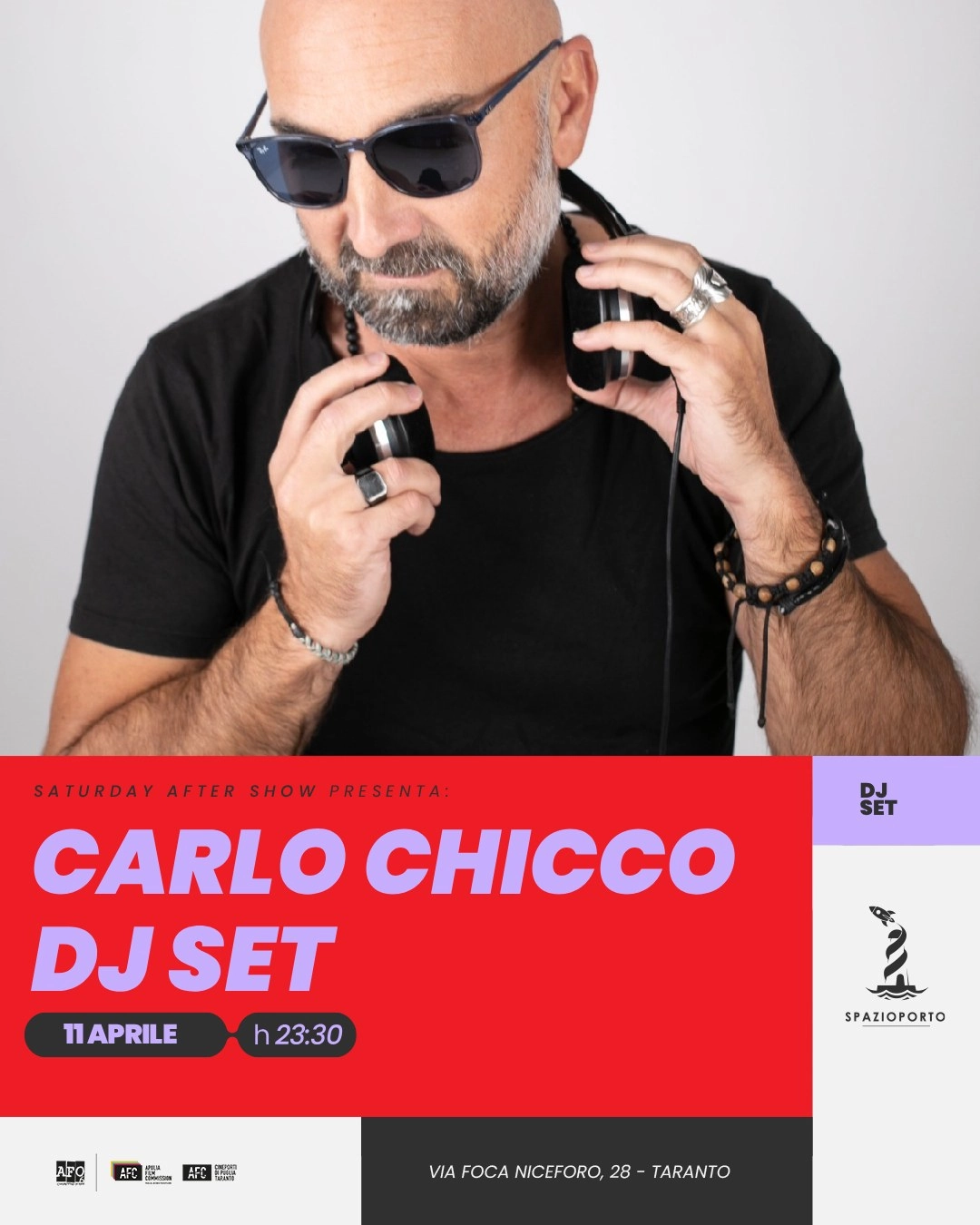 Suoni dal Futuro e Carlo Chicco DJ Set a Spazioporto Taranto