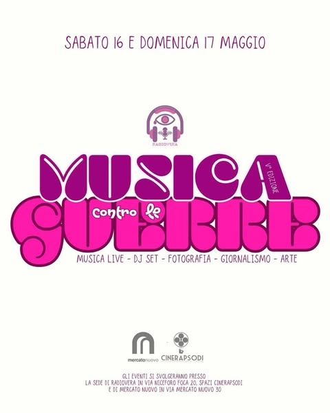 MUSICA CONTRO LE GUERRE 5a Edizione