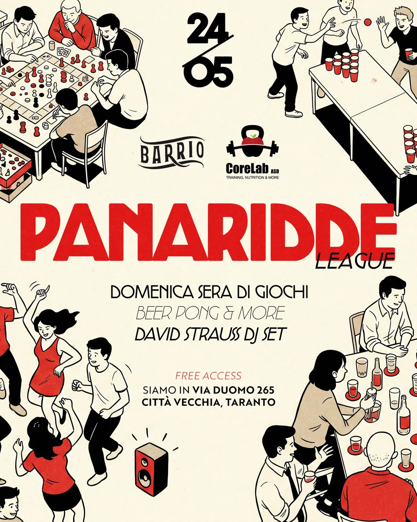 Paneridde League - Dj David Strauss