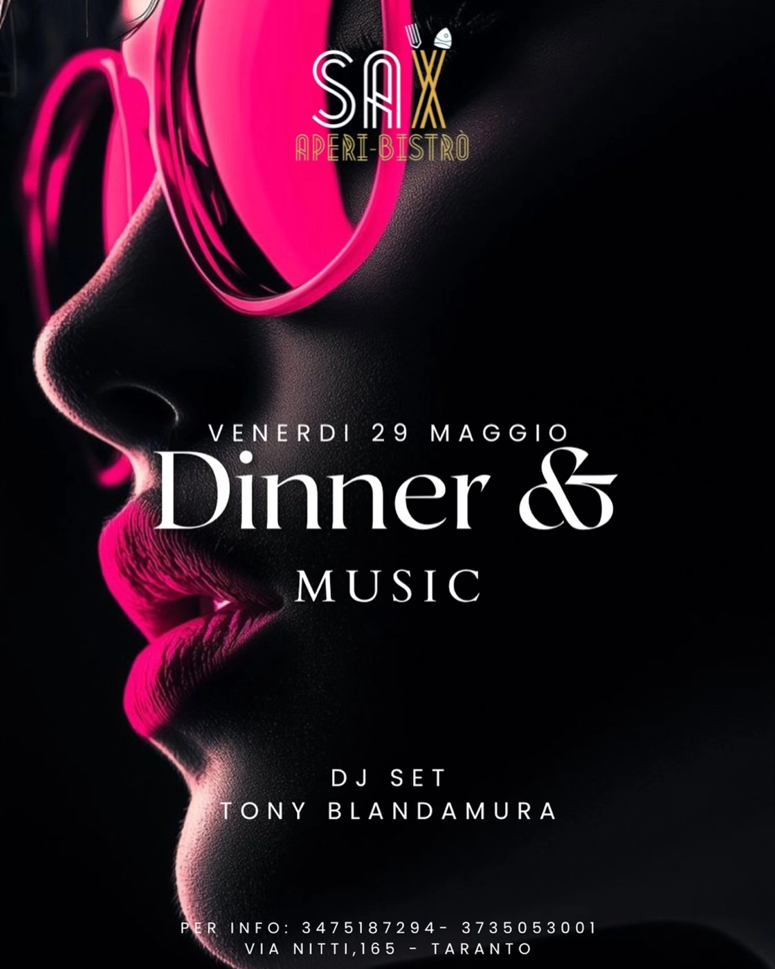 Dinner & Music | Venerdì 29 Maggio