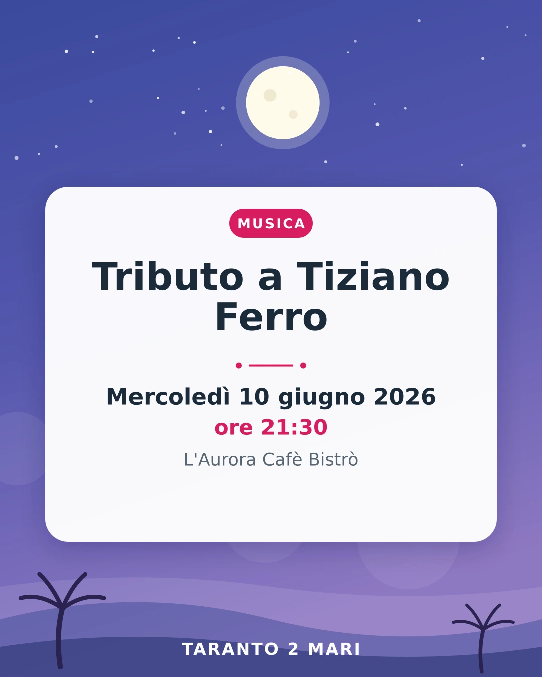 Tributo a Tiziano Ferro