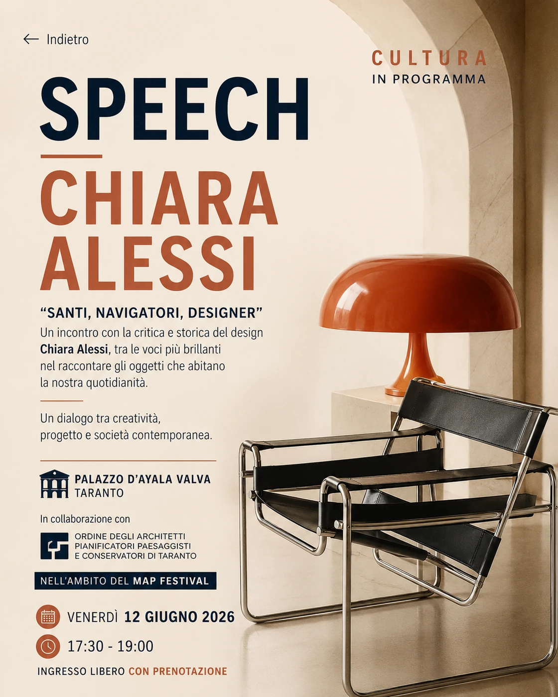 Speech – Chiara Alessi