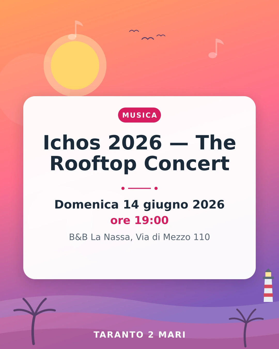 Ichos 2026 — The Rooftop Concert