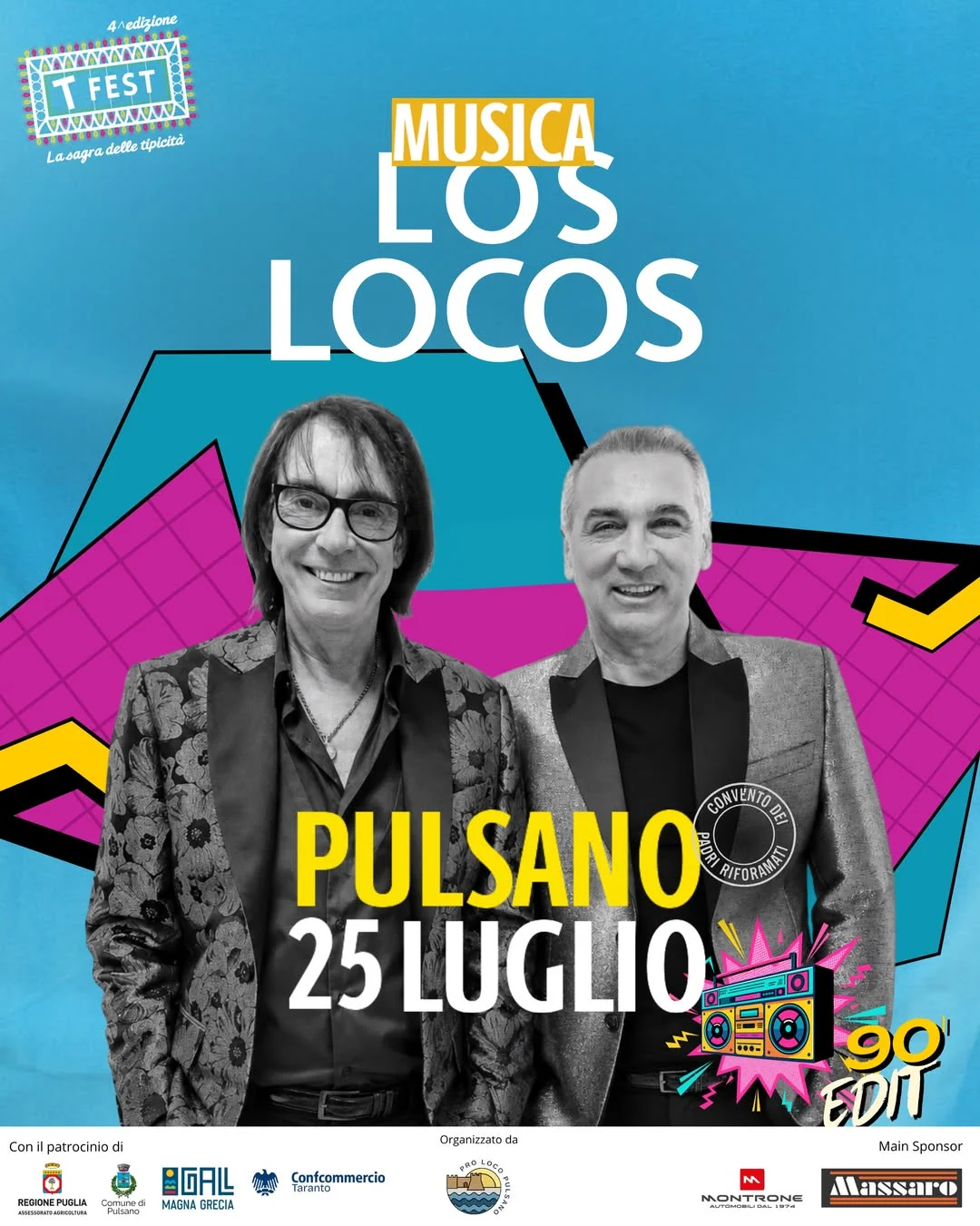 T-Fest · 90 edit con Los Locos