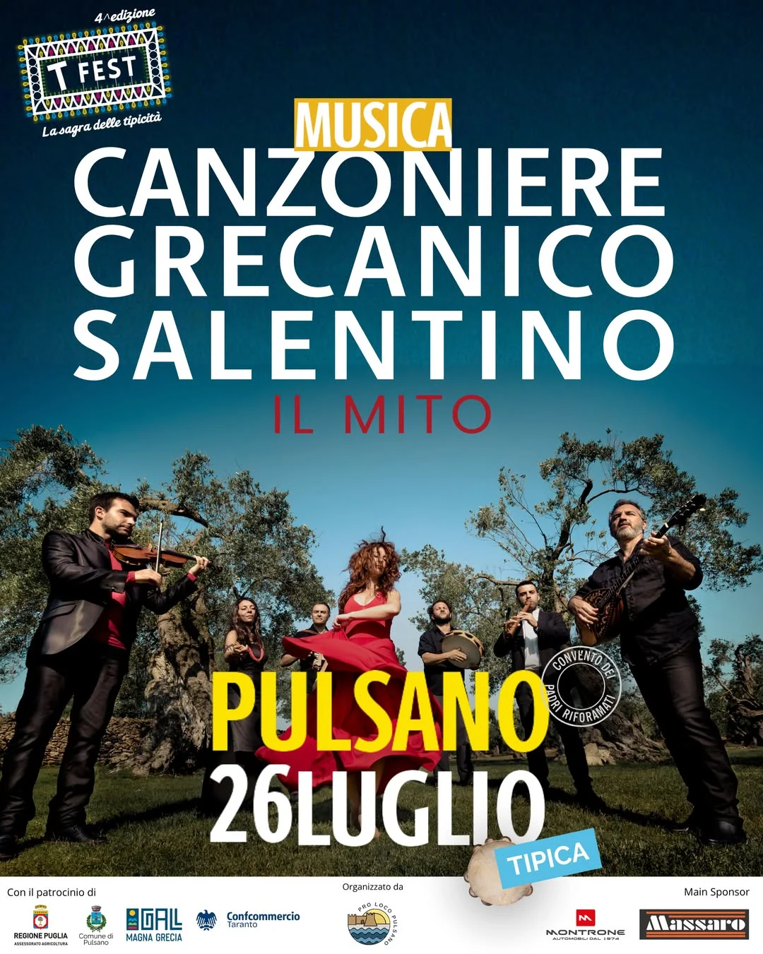 T-Fest Tipica · Canzoniere Grecanico Salentino "Il Mito"