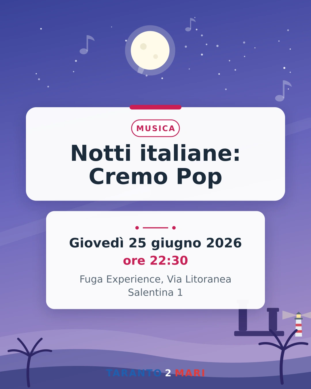Notti italiane: Cremo Pop