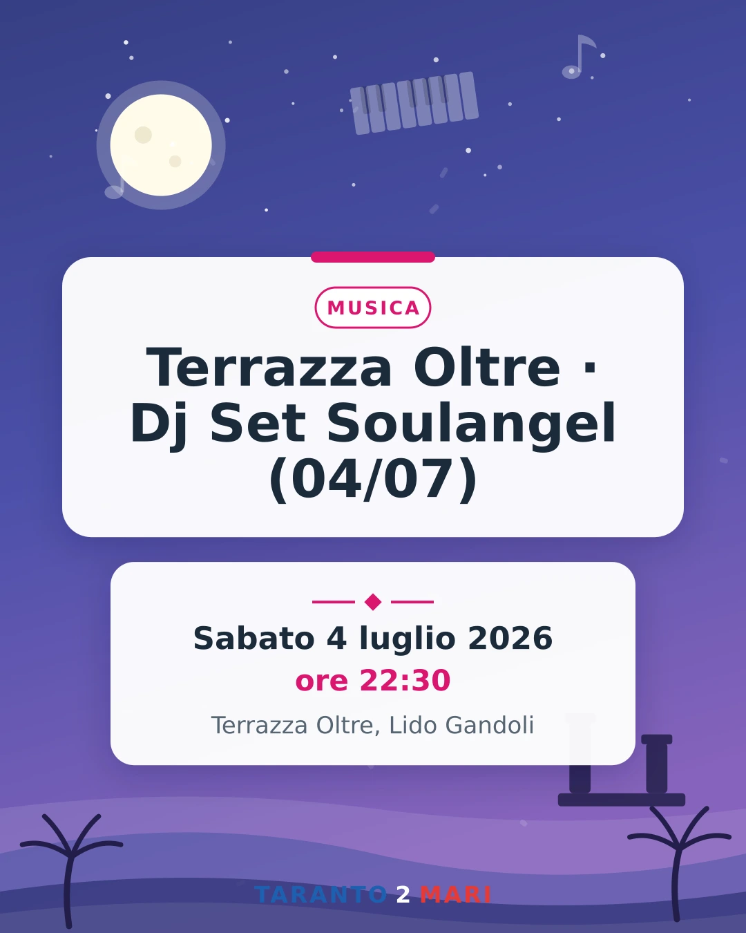 Terrazza Oltre · Dj Set Soulangel (04/07)