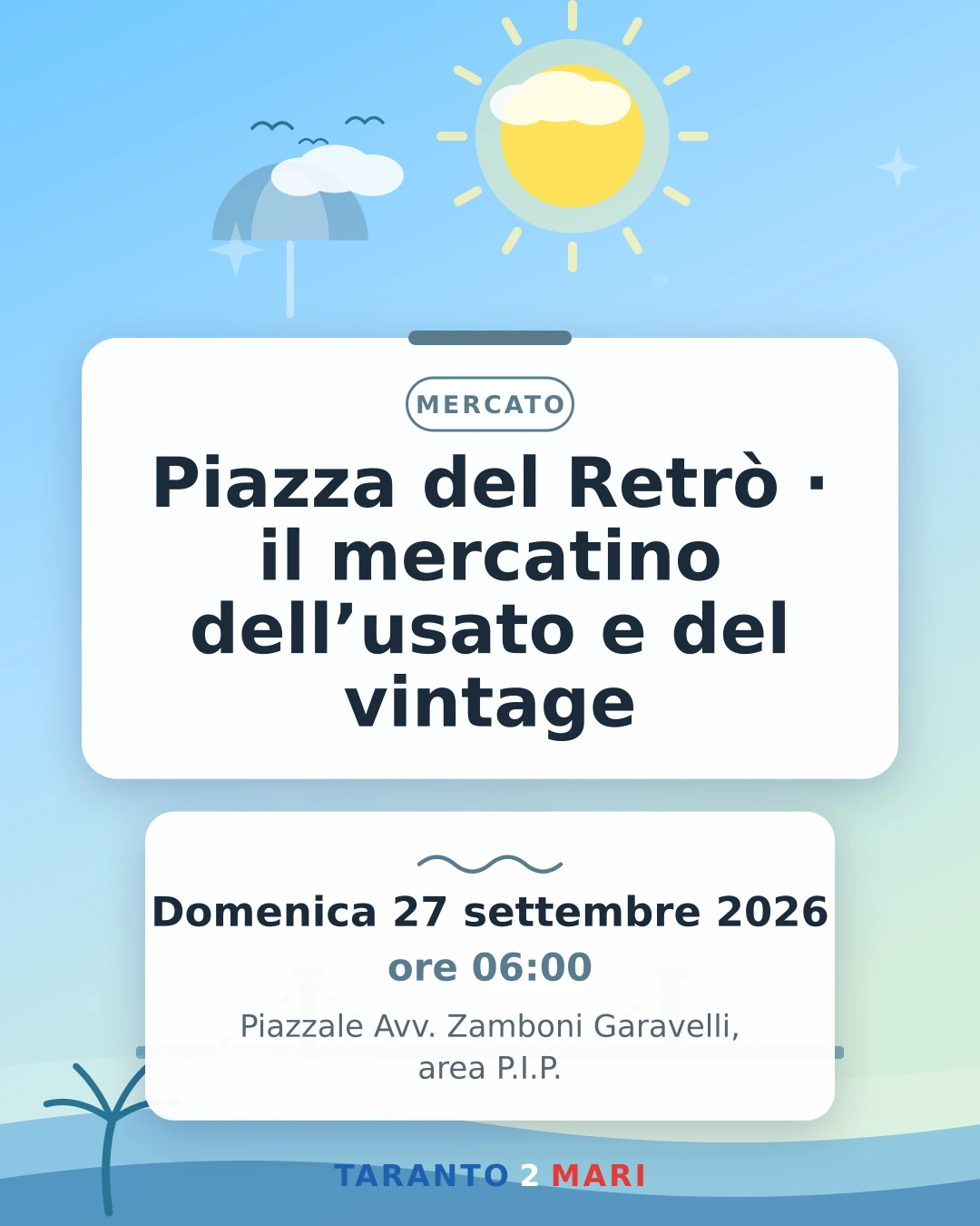Piazza del Retrò · il mercatino dell’usato e del vintage