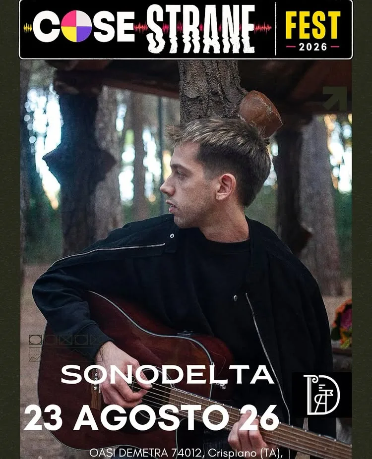 Sonodelta al Cose Strane Fest 2026