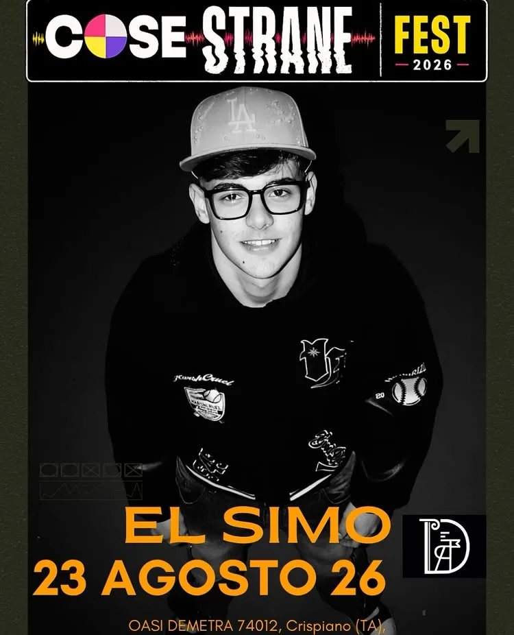El Simo al Cose Strane Fest 2026