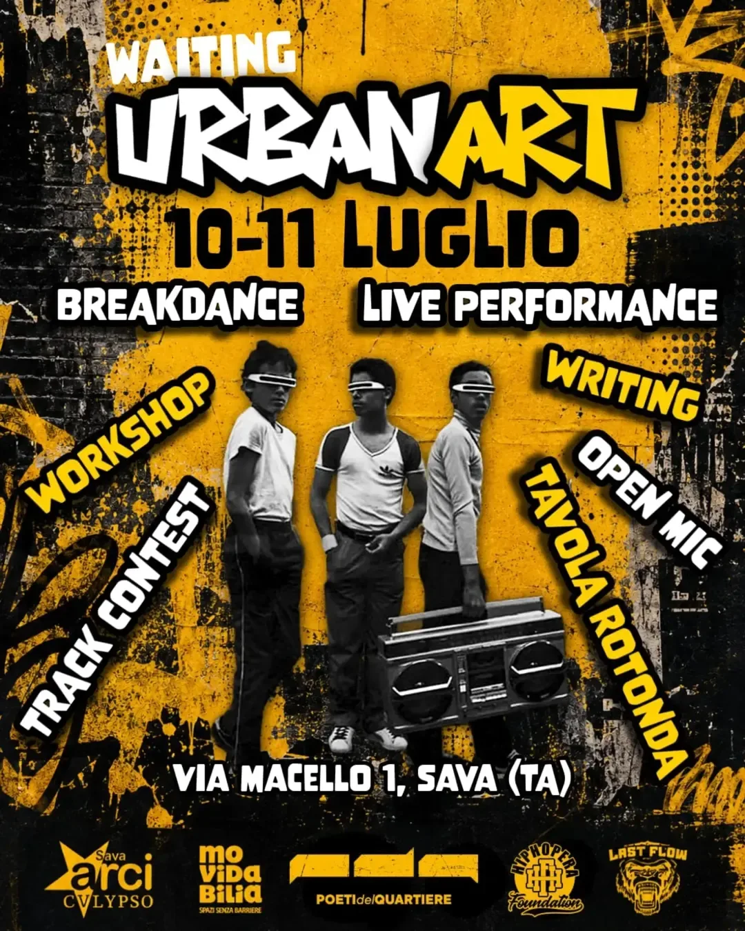 Urban Art Action Fest · hip hop a Sava