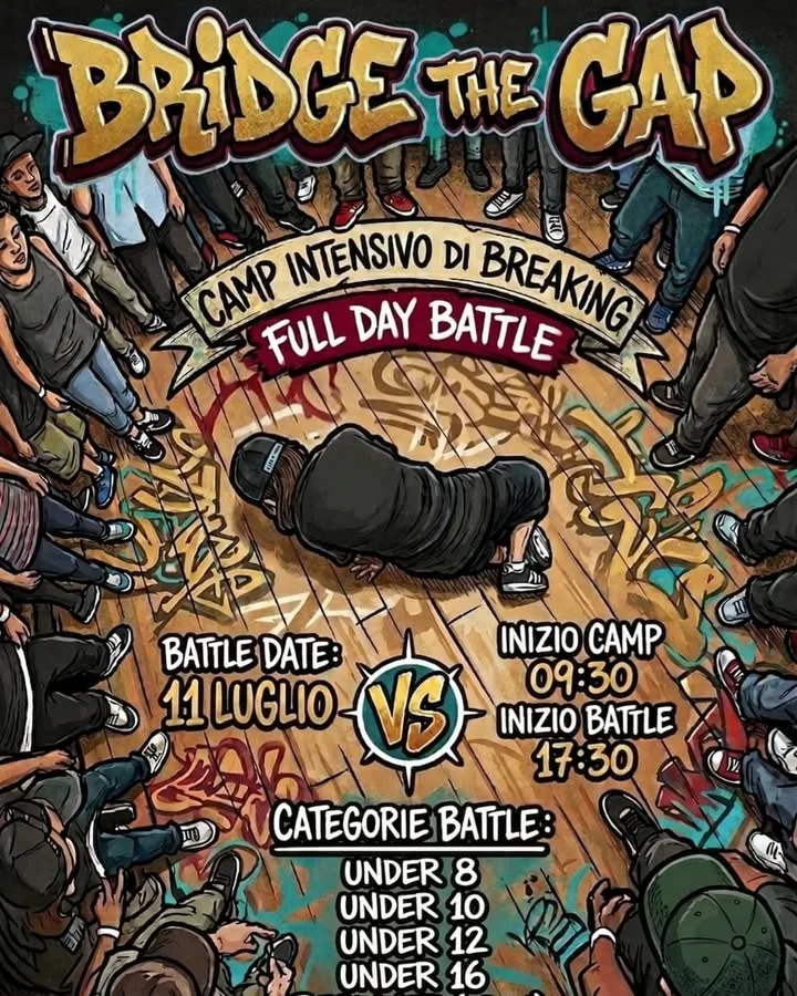 Bridge The Gap · breaking all’Arci Calypso Sava